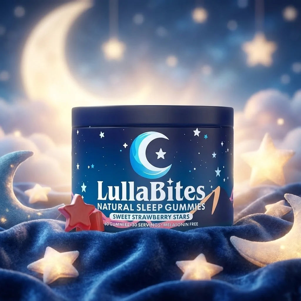 LullaBites Melatonin-Free Sleep Gummies